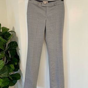 Banana Republic Martin Fit Heathered Gray Women’s Dress Pant Size 2L